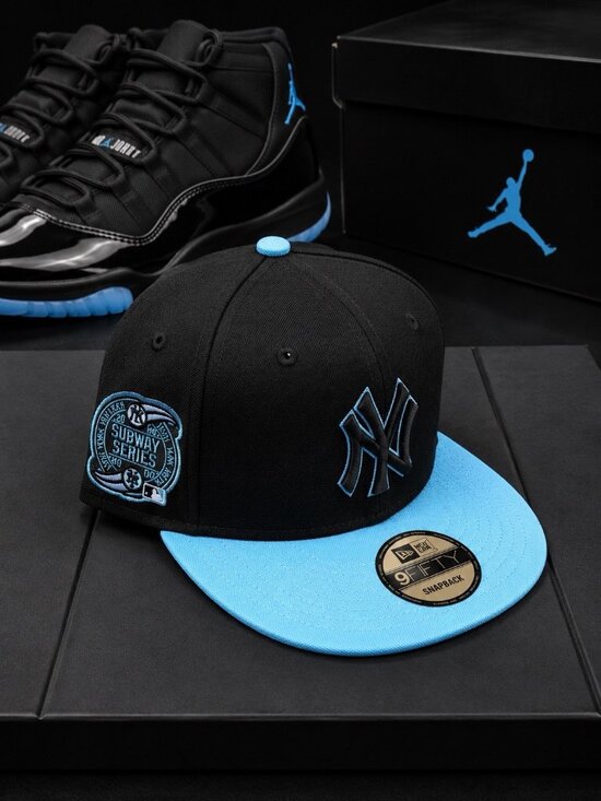 New Era New York Yankees Subway Series Patch Jordan  New Era New York Yankees Subway Series Jordan Gamma 11 Match 9Ffity 950 Hat Cap